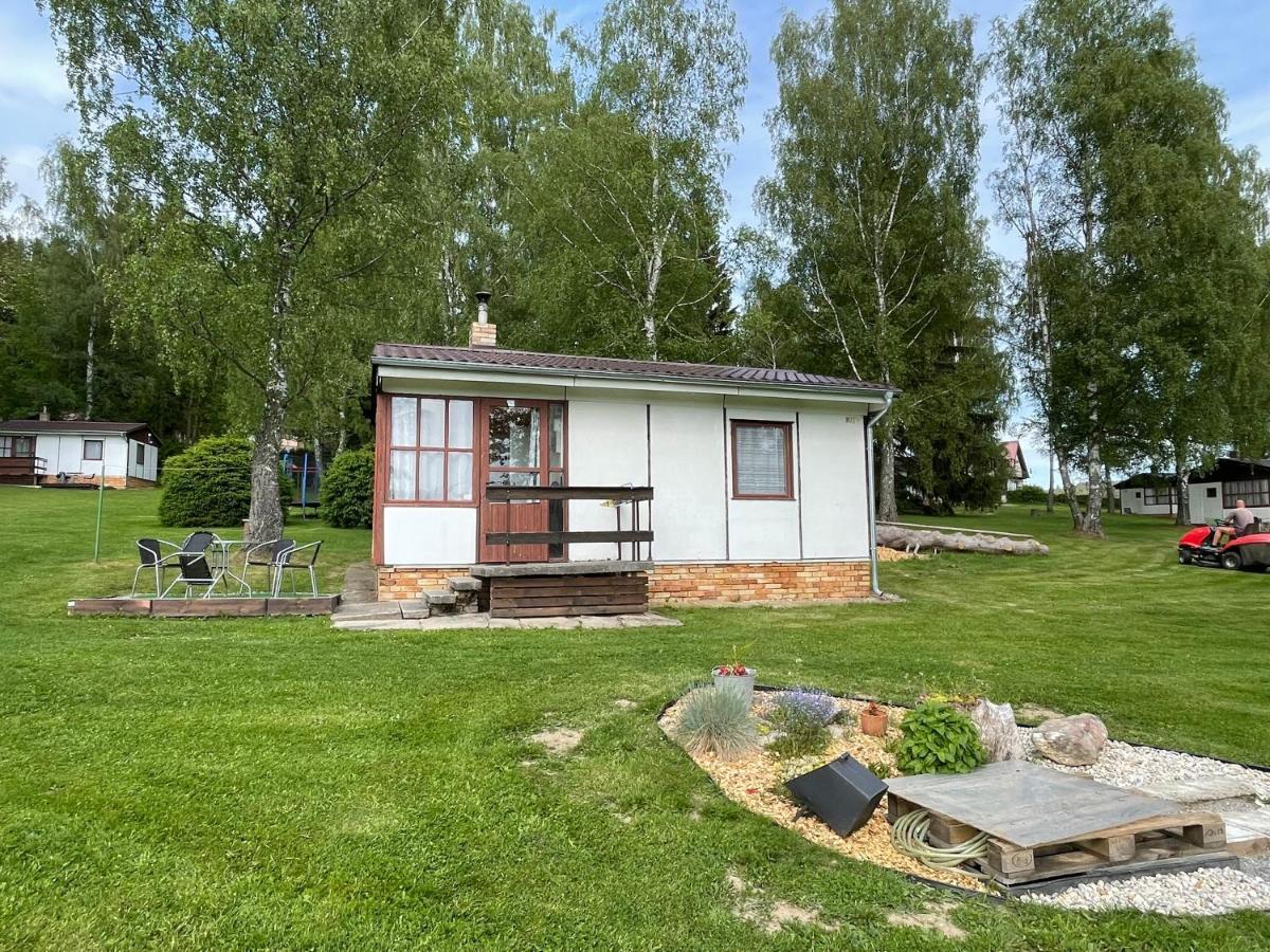 Retro Chatky Hurka Lipno Horní Planá エクステリア 写真